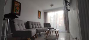 Istumisnurk majutusasutuses Hermoso Apartamento Ubicado en Zona Céntrica de Medellín