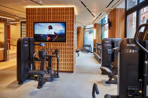 Fitness centrum a/nebo fitness zařízení v ubytování King Street Townhouse