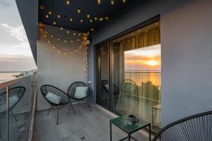 Balkon ili terasa u objektu Golden Mirage Sunset Apartment