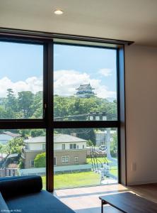 Балкон или терраса в THE VIEW Odawara shiro-no mieru hotel - Vacation STAY 66090v