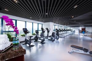 Gimnasio o instalaciones de fitness de Yiwu Ocean Hotel - Original Best Western Premier Ocean Hotel