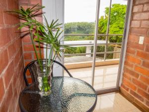 Hotel Campestre Sueño del Abuelo tesisinde bir balkon veya teras