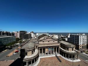 A general view of Montevideo or a view of the city taken from Az apartmant