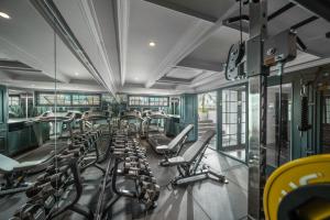 Fitness centrum a/nebo fitness zařízení v ubytování Meritel Hanoi