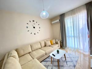 Atpūtas zona naktsmītnē Chlo apartment 2 Tirana