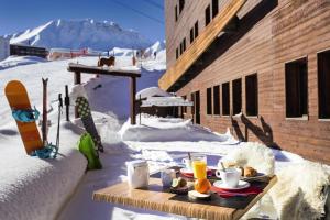 Hôtel La Plagne Le Terra Nova зимой