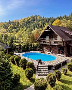 Swimming pool sa o malapit sa Goral cottage in Migovo