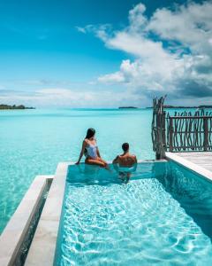 Viesi, kas uzturas naktsmītnē InterContinental Bora Bora & Thalasso Spa, an IHG Hotel