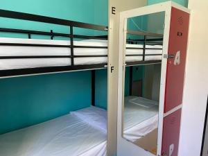 Krevet ili kreveti u jedinici u okviru objekta Hostel Center Madrid