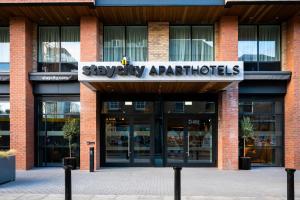 Načrt razporeditve prostorov v nastanitvi Staycity Aparthotels Dublin City Centre