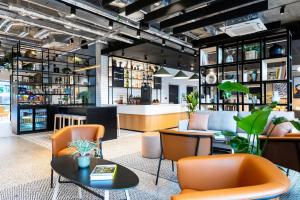 Loungen eller baren på Staycity Aparthotels Dublin City Centre