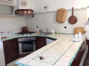 Dapur atau dapur kecil di Holiday home Casba