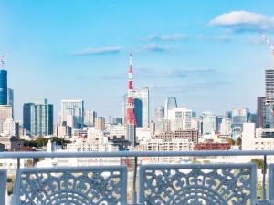 General view ng Tokyo o city view na kinunan mula sa hotel