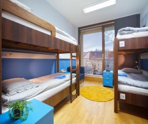 Cama ou camas em um quarto em Hostel Bureau