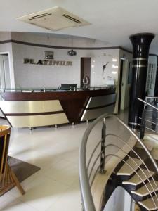 Svetainės erdvė apgyvendinimo įstaigoje Hotel Platinum Boutique