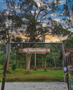 Vrt u objektu MyDusun Chalet, Taiping, Perak, Malaysia