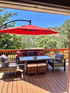 Balkon ili terasa u objektu Sedona Quail Hollow Retreat