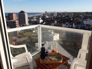 En balkong eller terrasse på IEMANJA Depto Villa Gesell