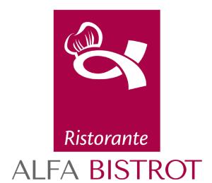 un logo per un ristorante bistrot alfa di Alfa Fiera Hotel a Vicenza