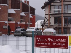 Villa Provans að vetri til