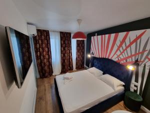 Krevet ili kreveti u jedinici u okviru objekta Budget Accommodation