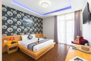 TV/trung tâm giải trí tại Dalat Wind Hotel