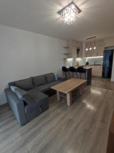 Khu vực ghế ngồi tại Apartament Parkowa