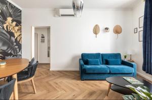 Un lugar para sentarse en Appart Deluxe Privé Strasbourg Centre avec Parking gratuit