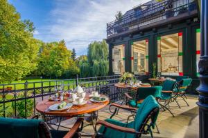 Balkon oz. terasa v nastanitvi Luxus Hotel Design Villa Ottilienruh Ilsenburg im Harz