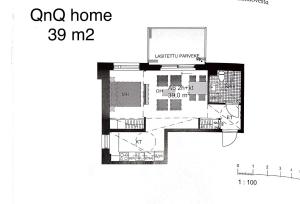 Floor plan ng QnQ home -Pasila