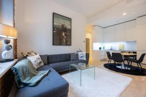 Et sittehjørne på Rotermanni Apartment#Top location#Spacious#Free parking