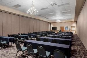 a conference room with rows of tables and chairs at Best Western Inn of the Ozarks in Eureka Springs