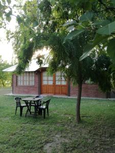 A garden outside Tardecitas del Atuel