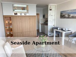 Istumisnurk majutusasutuses Top - Seaside Appartement mit Meerblick