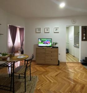 TV/trung tâm giải trí tại Apartman Kosta