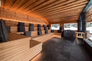 Setusvæði á Dolomites Living Hotel Tirler