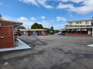 El edificio en el que está El motel