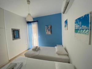 Lova arba lovos apgyvendinimo įstaigoje Corfu Glyfada Beach Apartment 91