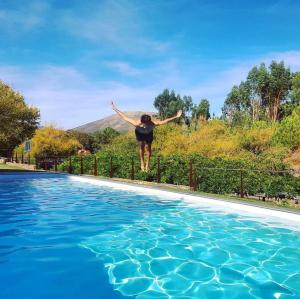 Swimming pool sa o malapit sa Turismo Natureza Villa Rio