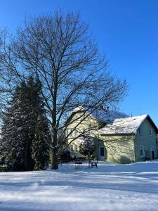 Pension U Václava during the winter