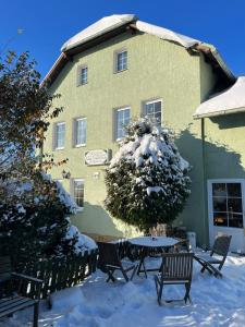 Pension U Václava during the winter