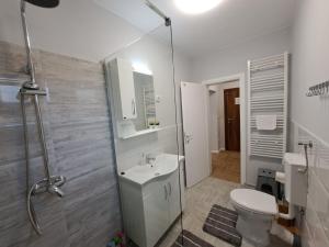 Bilik mandi di Apartments Manna Palic