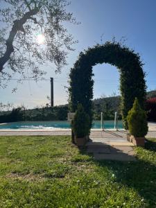 Um jardim em Agriturismo IL VIAIO