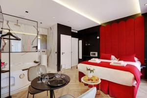 Krevet ili kreveti u jedinici u okviru objekta Luxurious private room - 2P - Les Halles