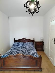 Cama ou camas em um quarto em Apartament Oliwia