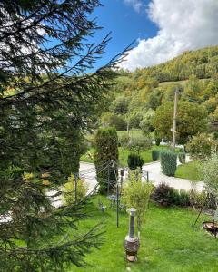 A garden outside Casa Maria