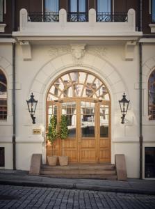 La fachada o entrada de Hotel 1904