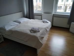 Lova arba lovos apgyvendinimo įstaigoje Anna SPA & Wellness Hotel Nejdek