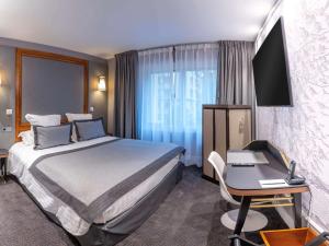 Ліжко або ліжка в номері Park Hôtel Grenoble - MGallery