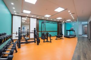 Fitness centrum a/nebo fitness zařízení v ubytování B1 Boutique Hotel Sofia